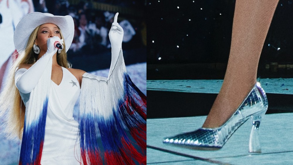 Beyoncé Shines in Malone Souliers Mirror Pumps on ‘Cowboy Carter Tour’