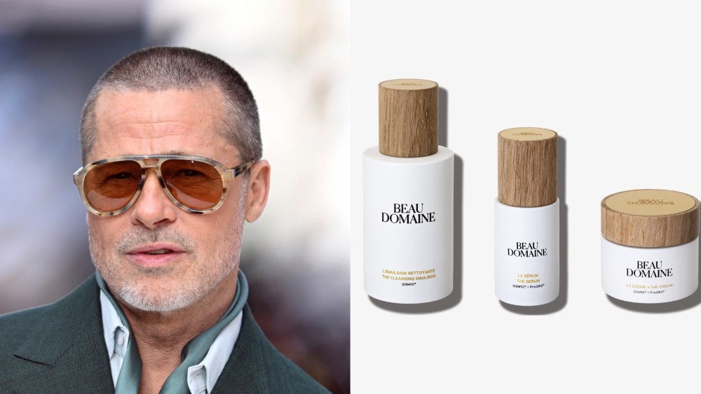 Brad Pitt’s Skin Care Brand Beau Domaine Unveils New Packaging