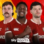 Mack Hansen, Maro Itoje, Blair Kinghorn