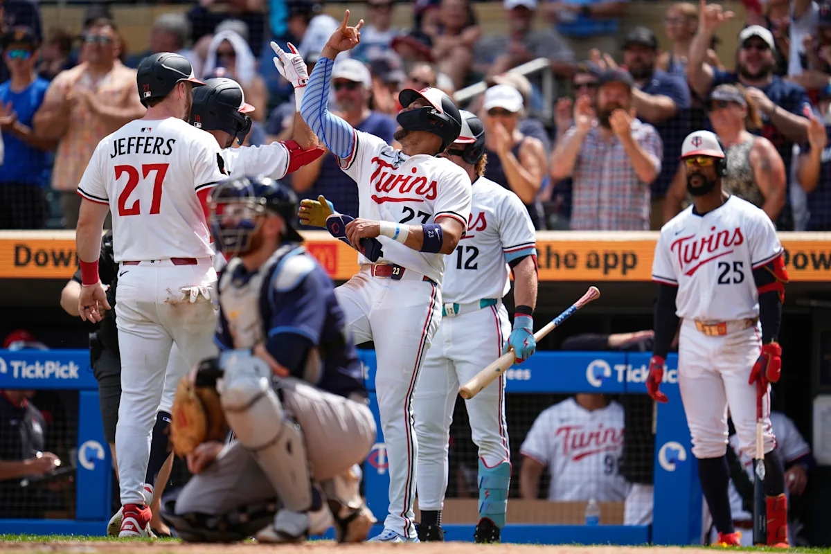 Brooks Lee’s walk-off bunt single lifts Twins to 6-5 win over Rays