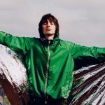 A look from Burberry's latest music festival ad campaign.