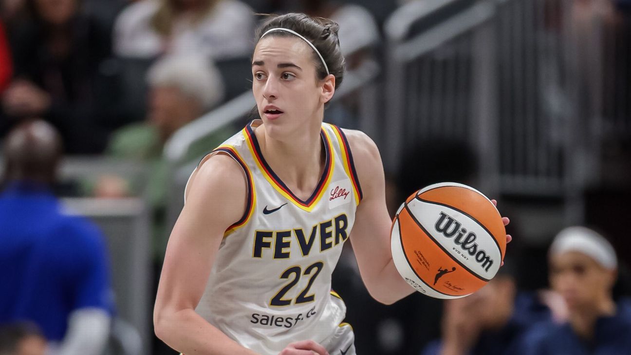 Caitlin Clark out, Jonquel Jones back for Fever-Liberty game