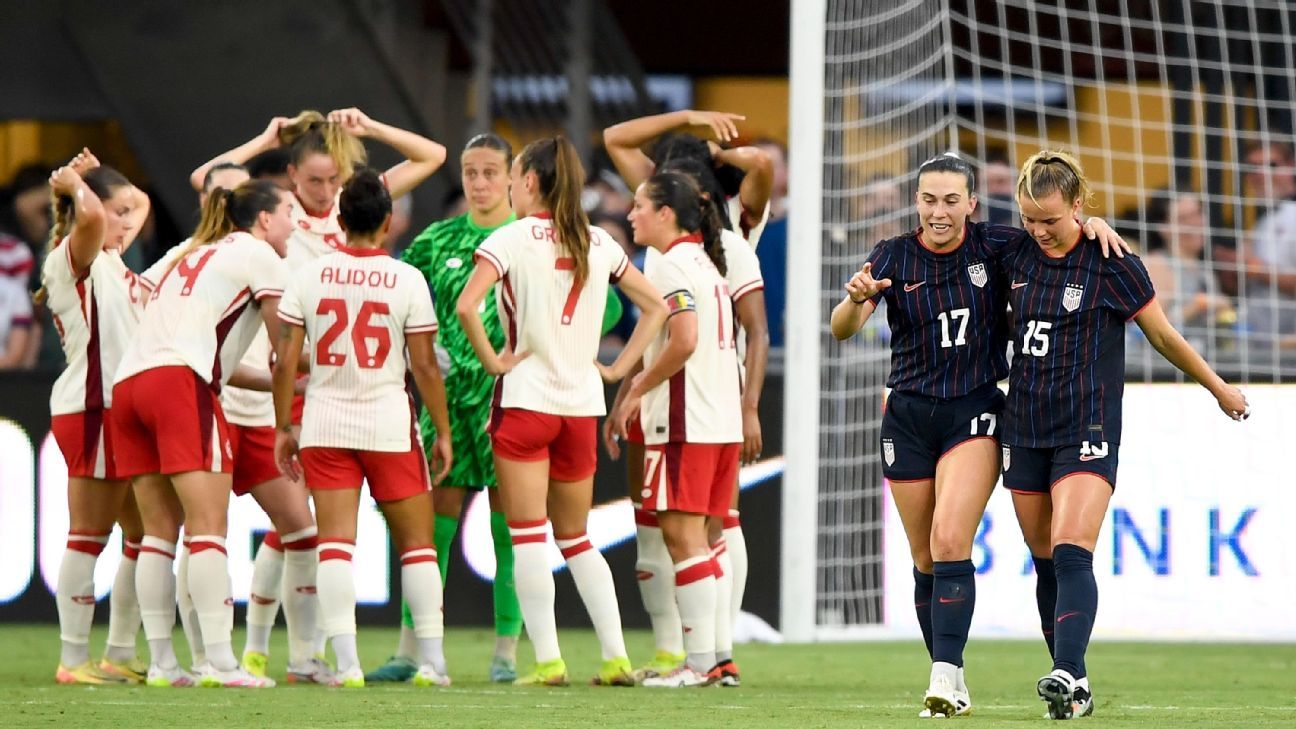 Canada coach Stoney slams ‘inexcusable’ loss to USWNT
