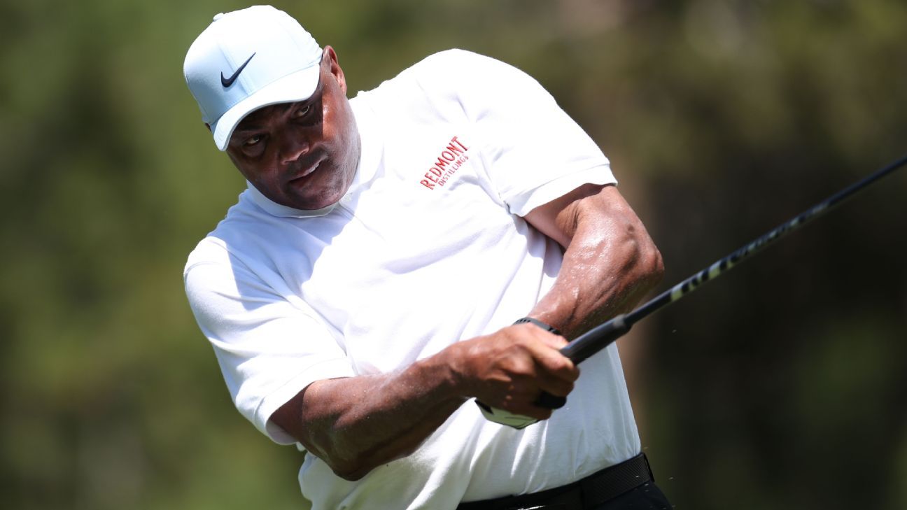Charles Barkley is longest shot to win celebrity golf tournament
