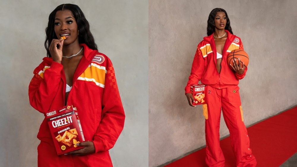 Cheez-It Teams With WNBA Star Rickea Jackson on Snack-inspired Outfit