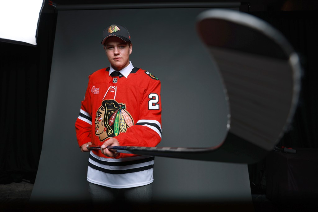 Chicago Blackhawks’ top pick Anton Frondell is ‘a great player’