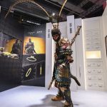 A Black Wukong cosplay performer at Chow Tai Fook's Bilibili World booth.