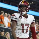 Commanders' Terry McLaurin arrives at camp, put on PUP list