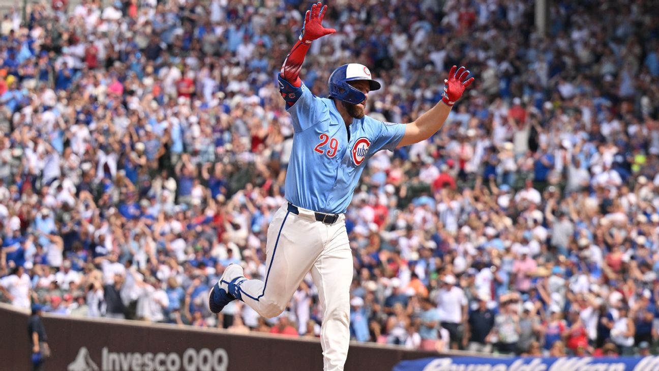 Cubs hit franchise-record eight home runs, rout Cardinals