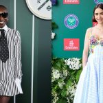 Celebrities wearing striped looks at Wimbledon