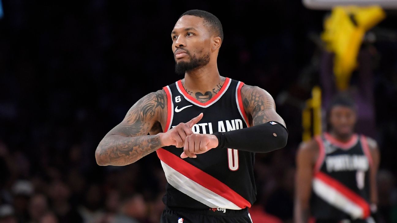 Damian Lillard glad to be ‘back home’ with Blazers, focuses on recovery