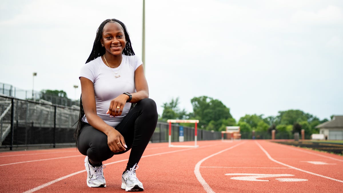 Destini Smith takes championship, medals in triple jump, high and triple
