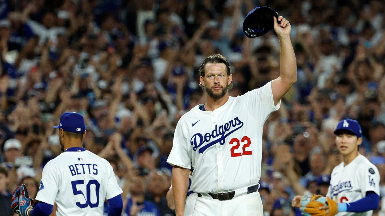 Dodgers’ Clayton Kershaw, 19 1st-timers fill MLB All-Star rosters