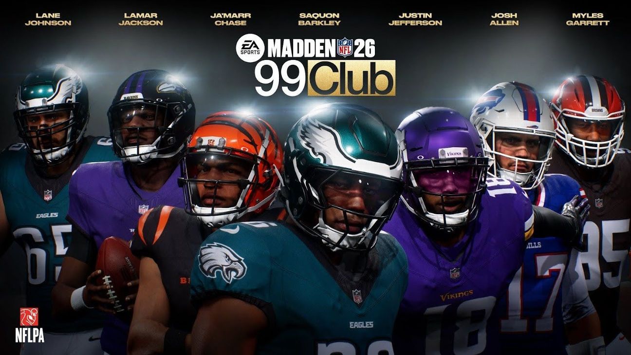 EA reveals full Madden NFL 26 99 Club