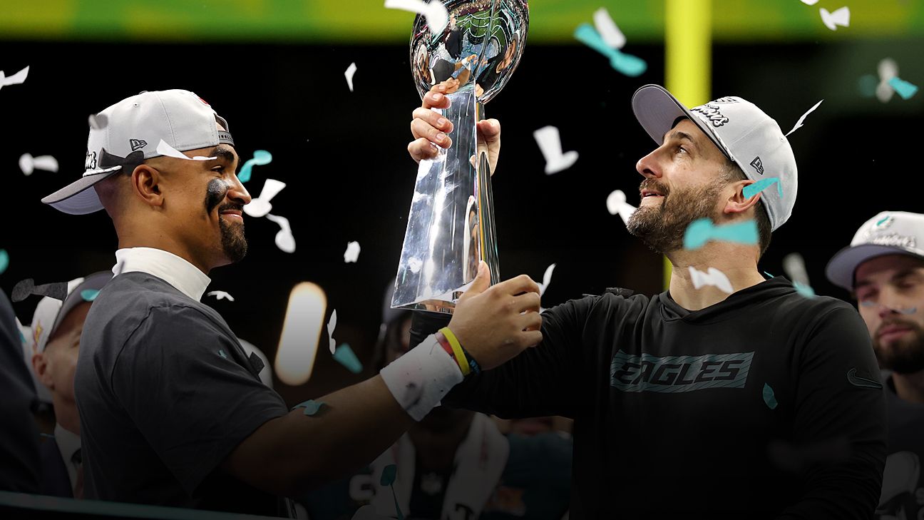 Eagles get Super Bowl LIX rings with Sirianni sayings