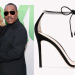 Eddie Murphy's Wife Reaches for Gianvito Rossi's Celebrity-beloved Montercarlo Sandals for 'The Pickup' Premiere