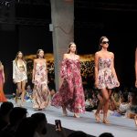 Emanuel Ungaro's resort 2026 collection on the runway in Porto Montenegro.