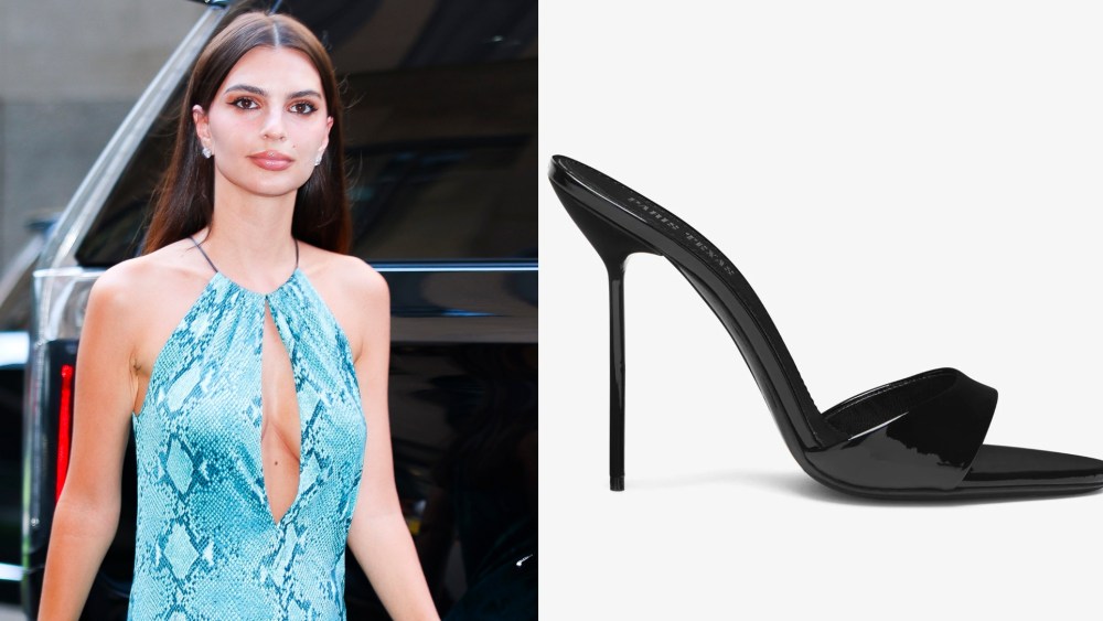 Emily Ratajkowski Wore These Trendy Paris Texas Mules on ‘Seth Meyers’