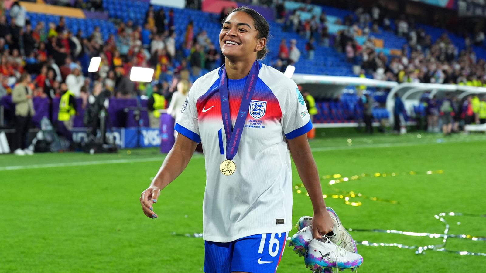 England Women defender Jess Carter grateful for support after admitting she was ‘super scared’ to play Euro 2025 final | Football News