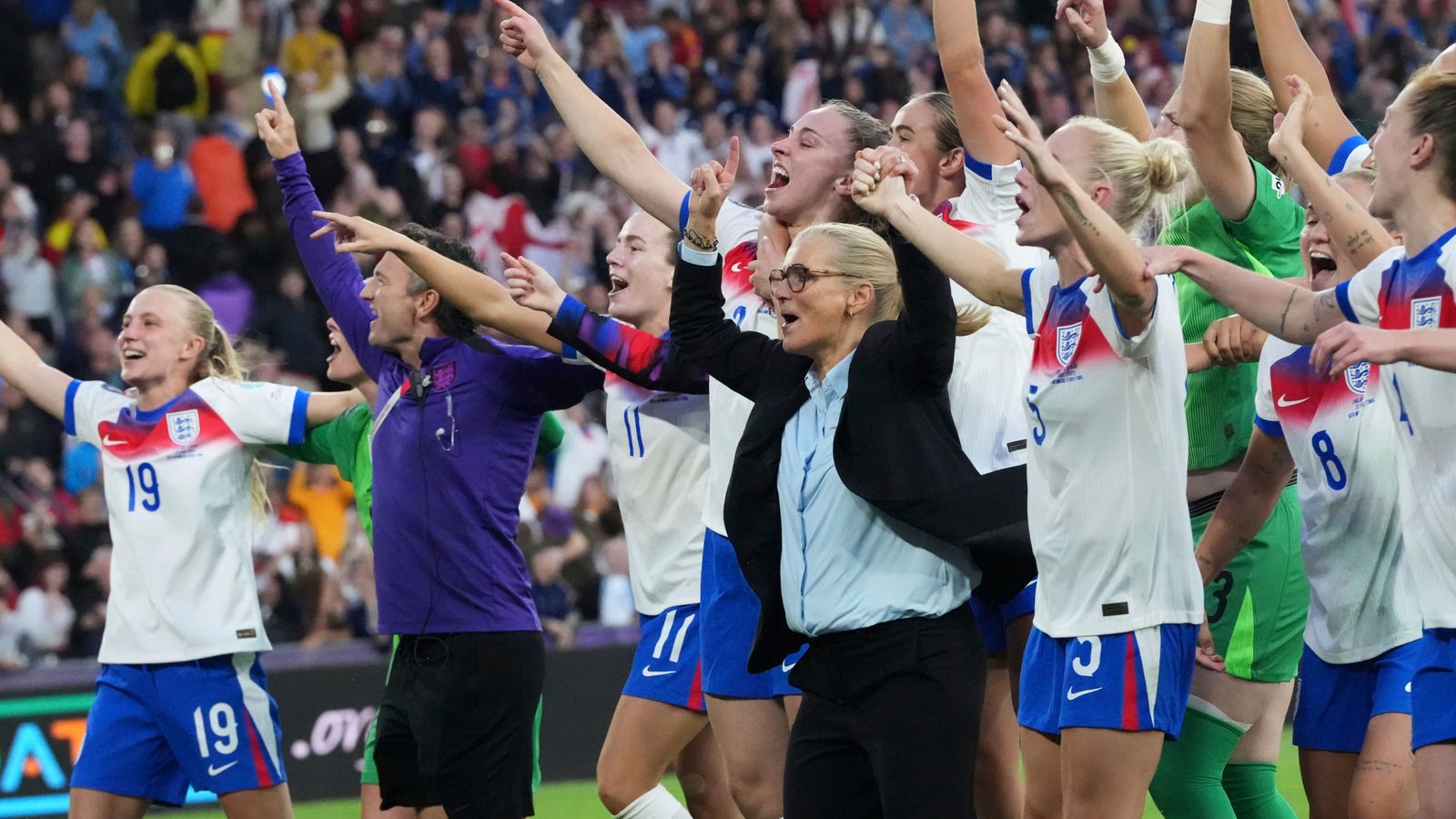 England Women win Euro 2025: Sarina Wiegman had doubters during ‘chaotic’ tournament but ‘team mentality’ wins through | Football News