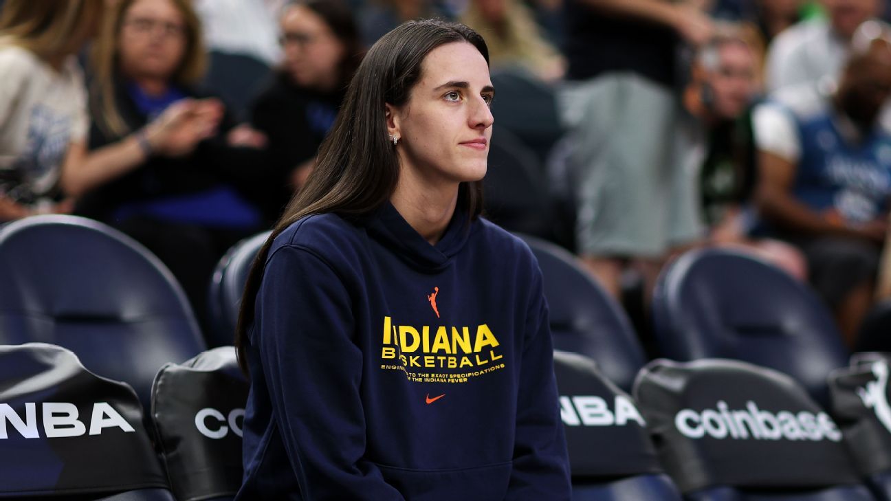 Fever’s Caitlin Clark to miss 5th straight game Sat. vs. Sparks
