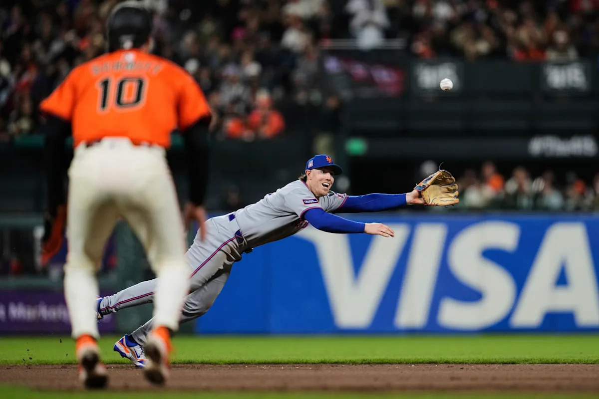 Francisco Lindor homers, leading Mets past Giants 8-1 for fifth straight win