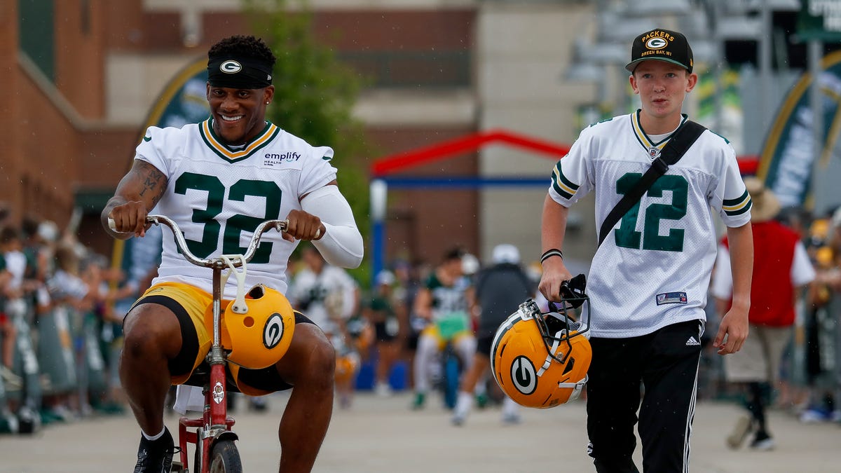 Green Bay Packers training camp schedule for 2025 open practices