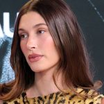 Hailey Bieber’s Polka Dot Chrome Nails Is A Fresh Take On Her Iconic Mani