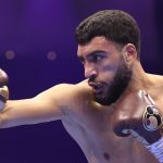 Carlos Adames v Hamzah Sheeraz (pic: Leigh Dawney/Queensberry Promotions)