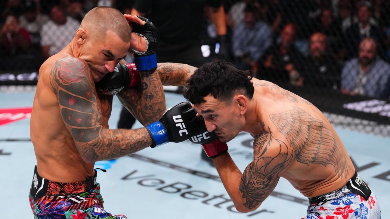 Holloway wins UFC 318 main event in Poirier’s retirement fight