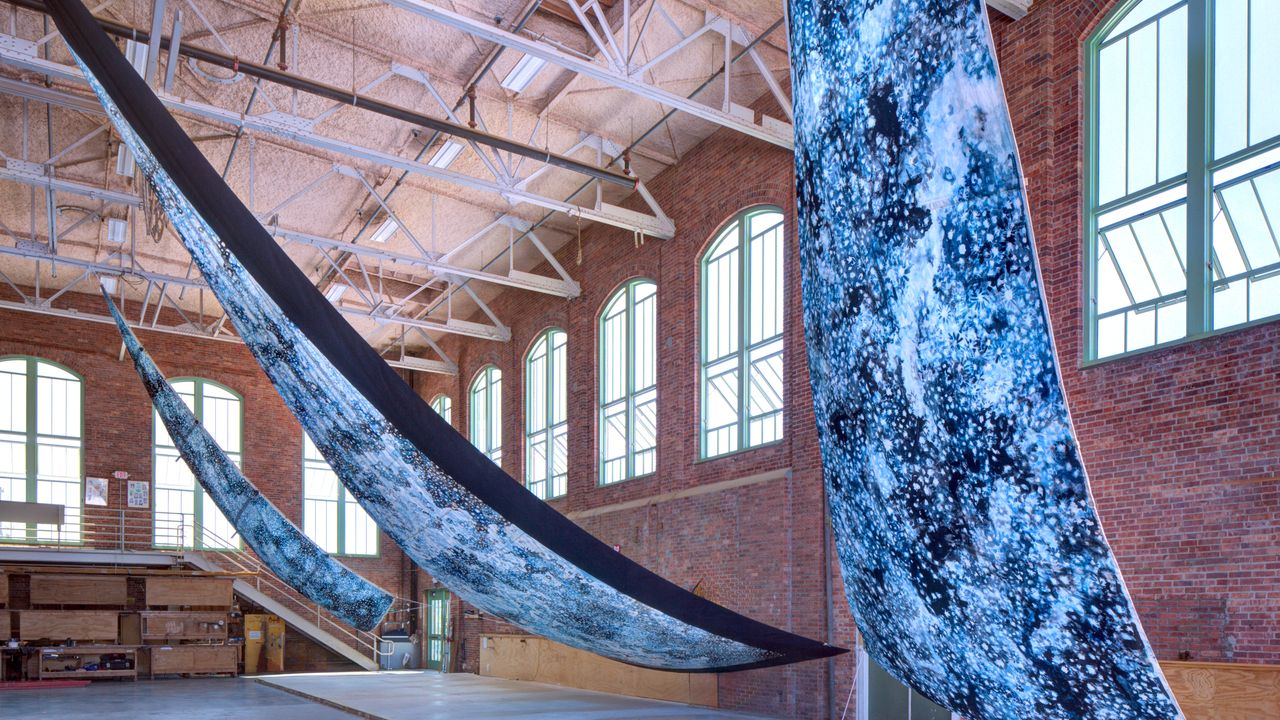 In Newport, a Suite of New Paintings by Cy Gavin Consider the Sea–and the Stars