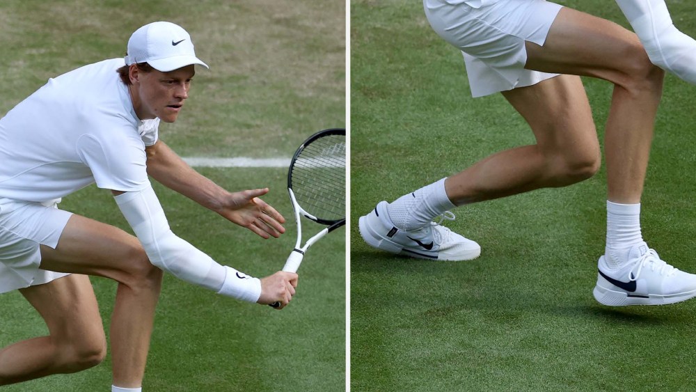 Jannik Sinner Wears Nike GP Challenge 1 Premium to Win Wimbledon