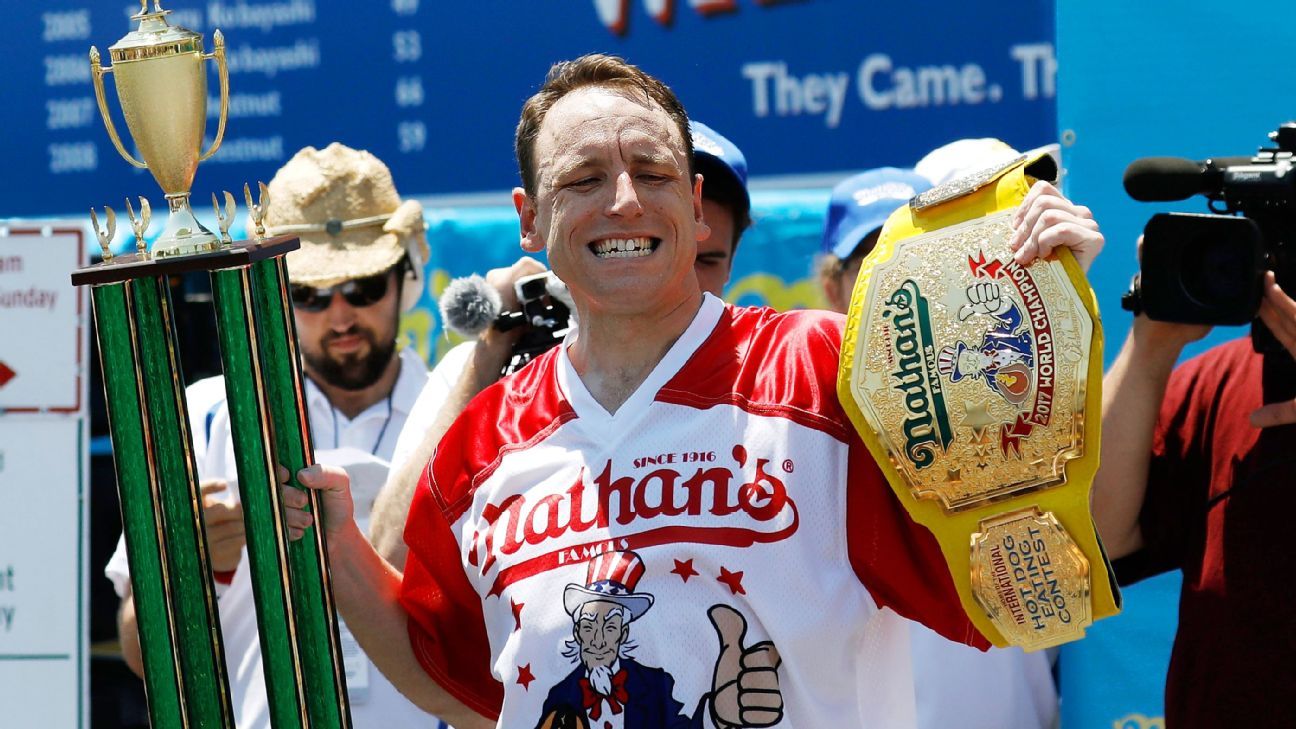 Joey Chestnut eating records: King of more than hot dogs