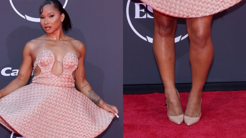 Jordan Chiles Soars in Sky-high Louboutins at ESPY Awards 2025