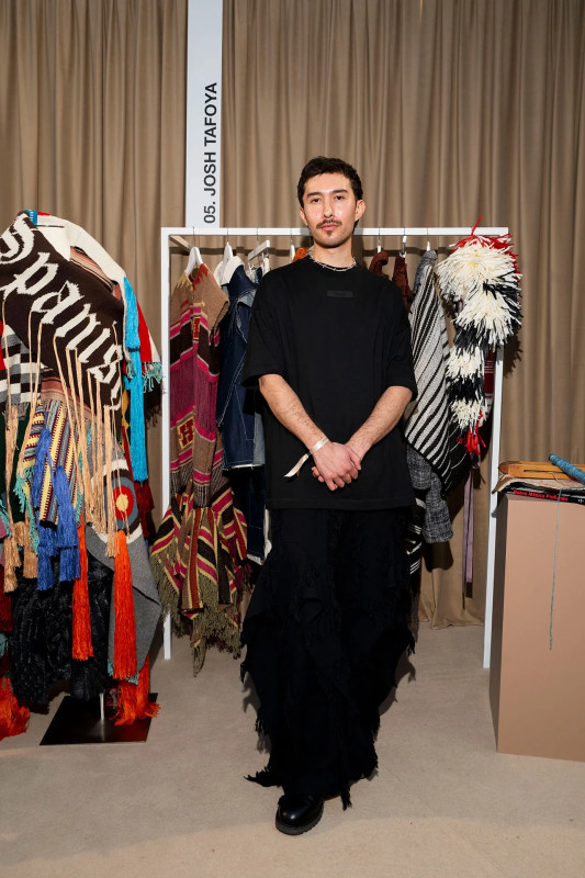 Josh Tafoya Is Weaving Ancestral Lore Into Striking, One-of-a-Kind Garments
