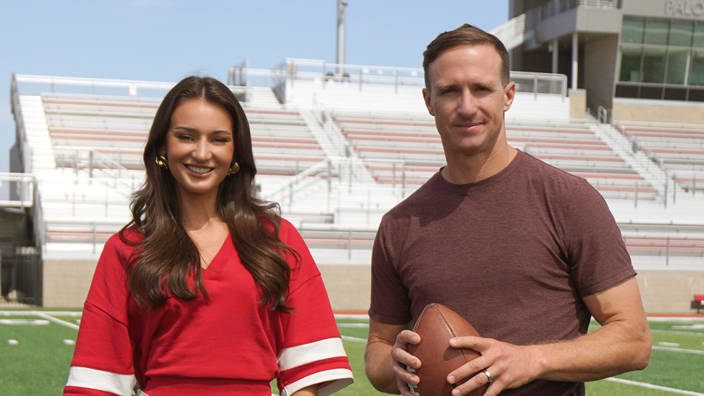Kristin Juszczyk and Drew Brees to Host Verizon Small Business Weekend