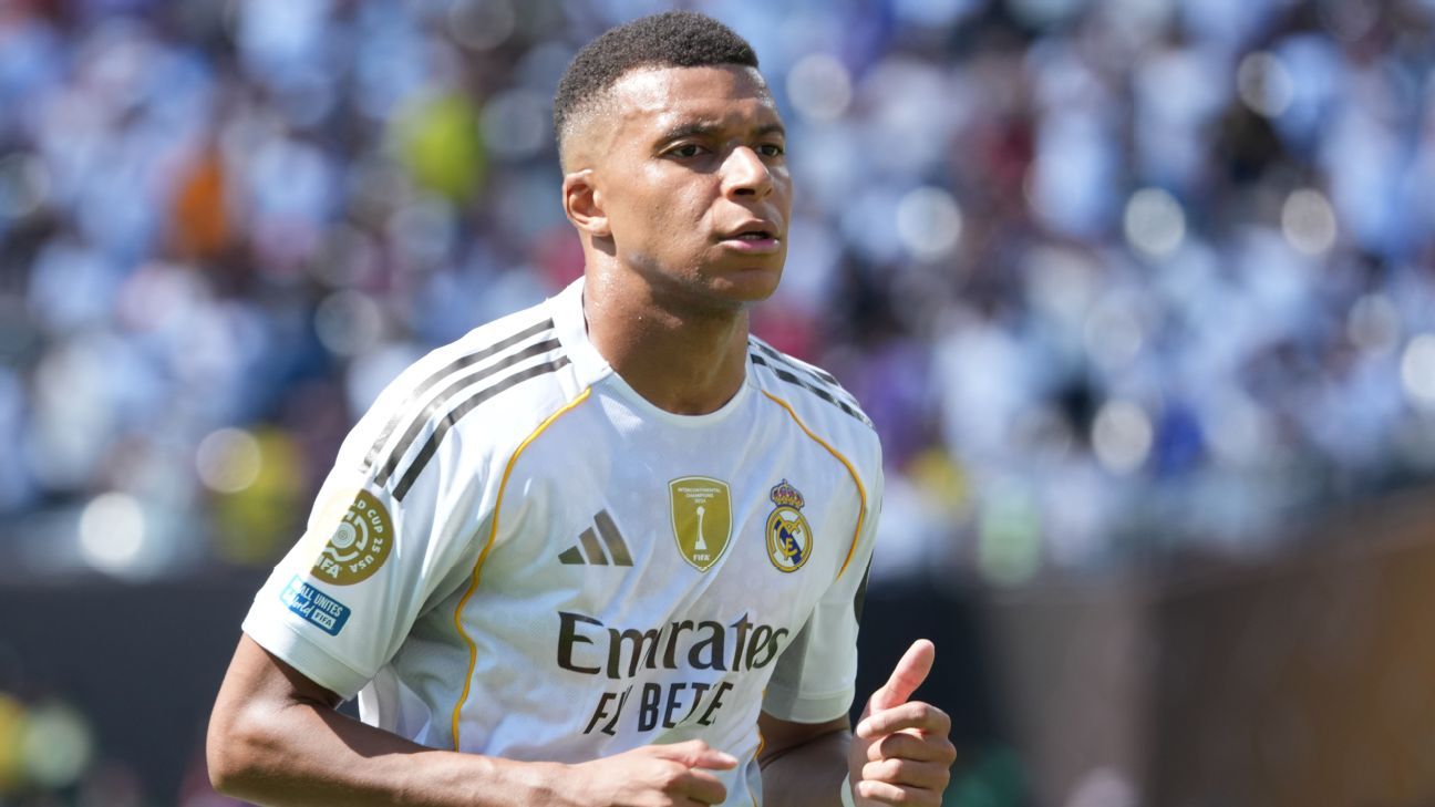 Kylian Mbappé switching to No. 10 jersey at Real Madrid – source