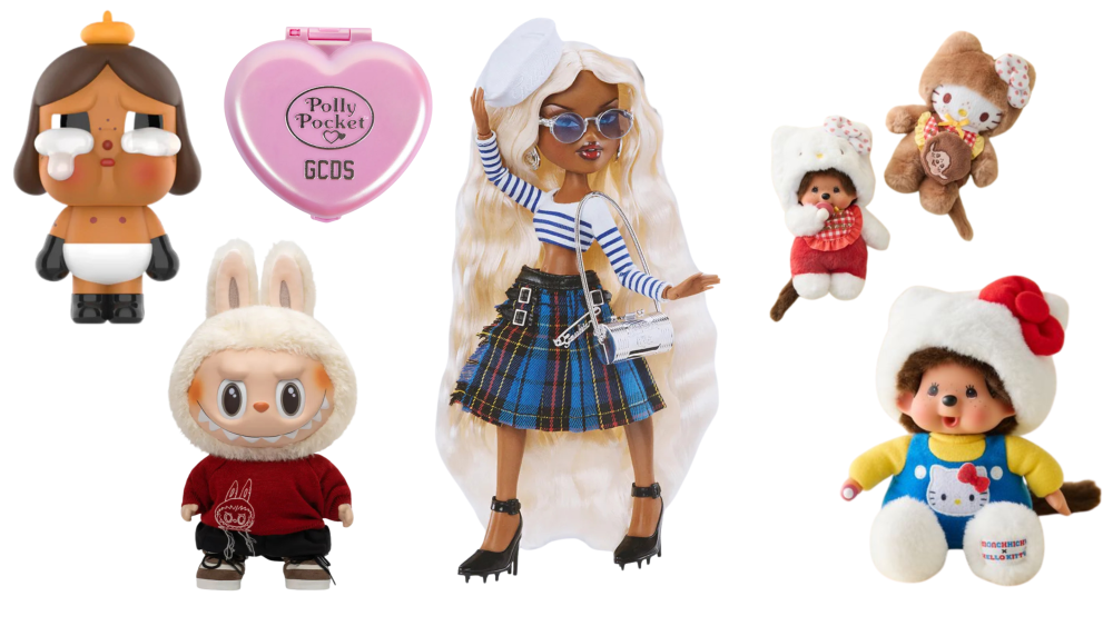Labubu, Polly Pocket, Bratz & More Toys Lead Fashion’s Childhood Revival