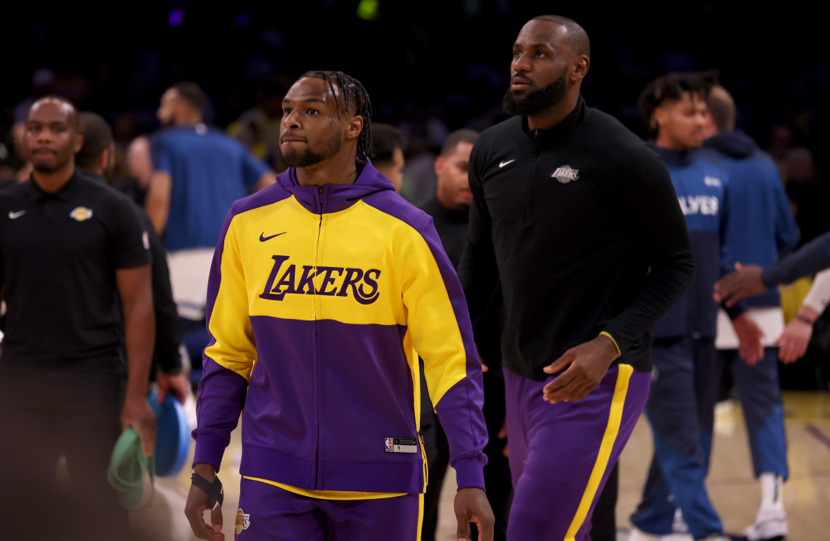 Lakers Make Disappointing Bronny James Decision Before Final NBA Summer League Game