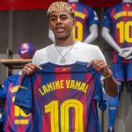 Lamine Yamal given Lionel Messi's iconic No. 10 by Barcelona