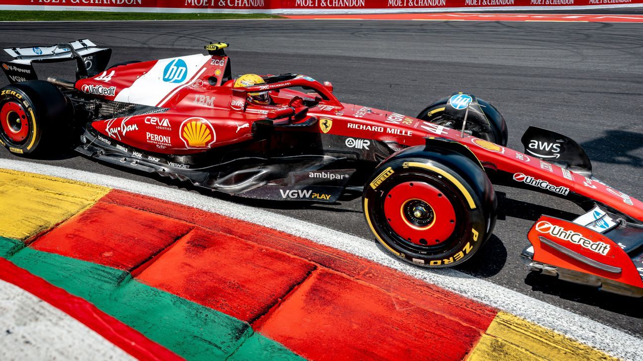 Lewis Hamilton says Belgian GP qualifying performance is ‘unacceptable’