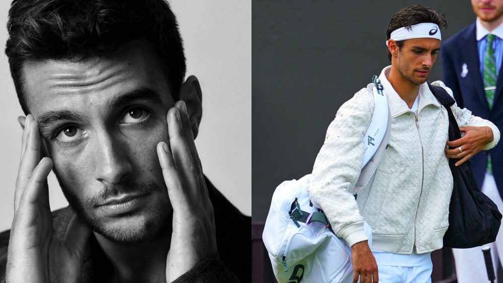 Lorenzo Musetti Debuts as Bottega Veneta Brand Ambassador at Wimbledon