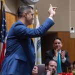 Lovo hits the town: UNM takes aim at business community in blitz to increase investment in athletics