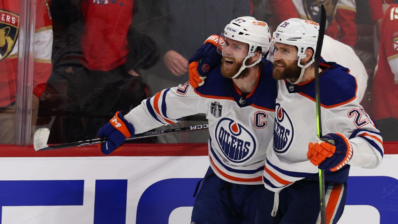 McDavid, Draisaitl play in beer league game