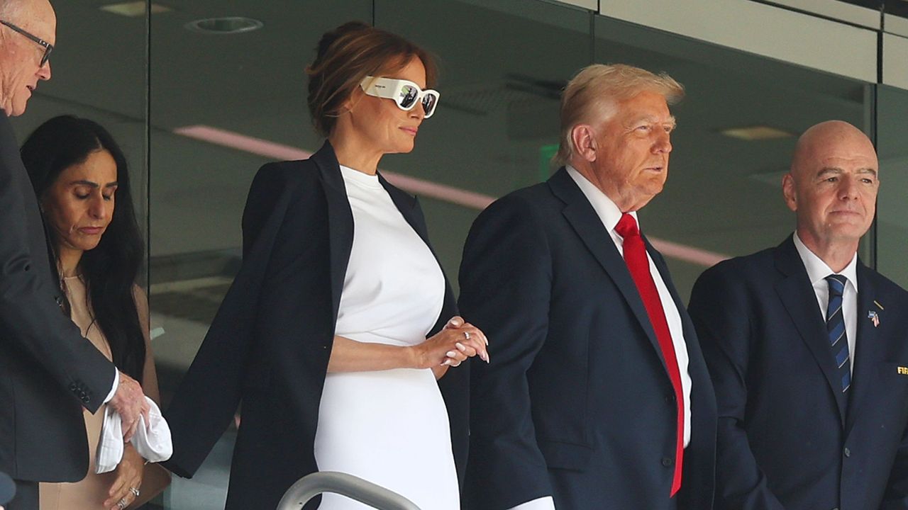 Melania Trump Keeps a Low Fashion Profile at the 2025 FIFA Club World Cup