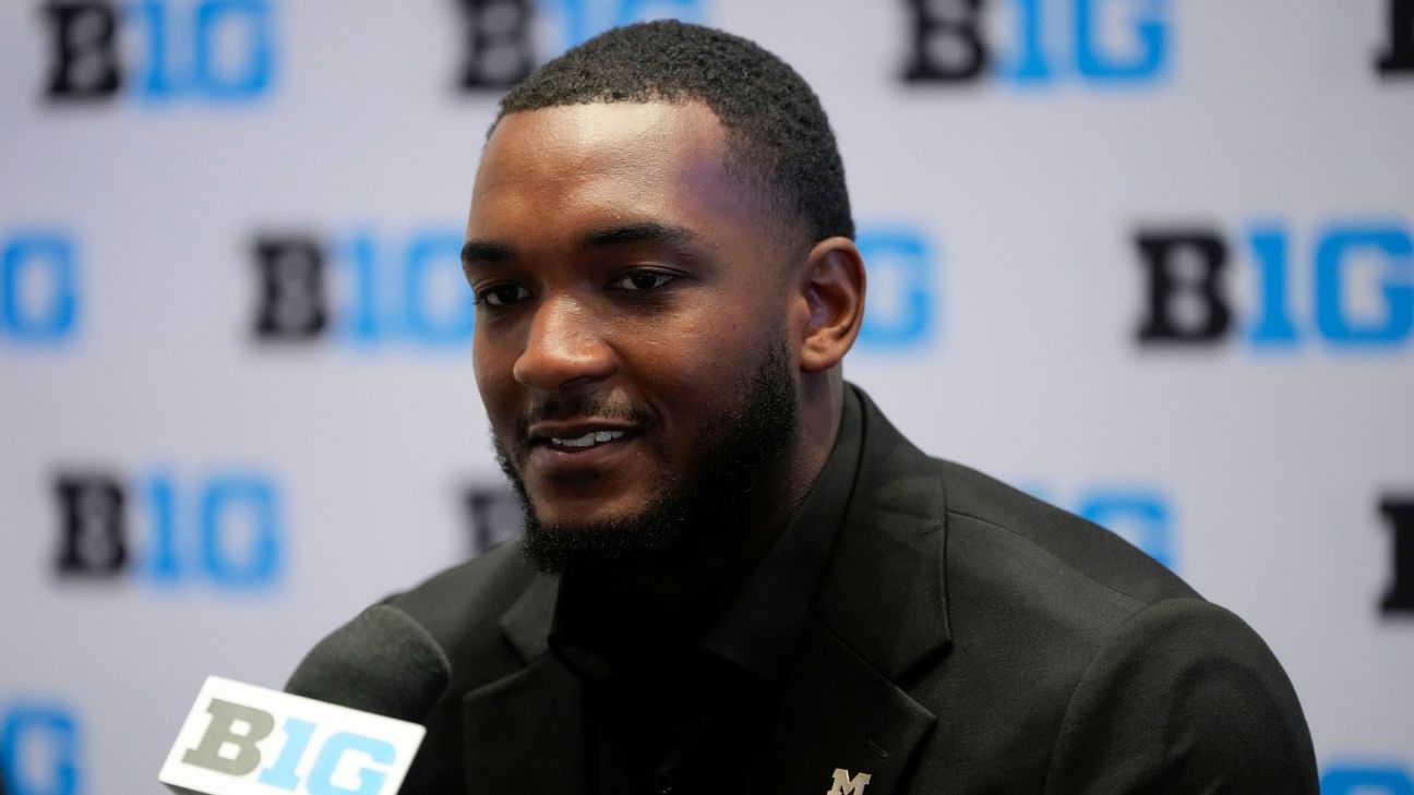 Michigan’s Derrick Moore on Ohio State’s title — Not a ‘real win’