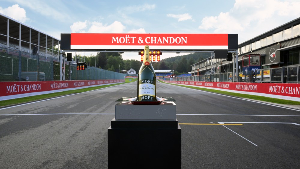 Moët & Chandon Debuts as Title Sponsor at F1 Belgian Grand Prix