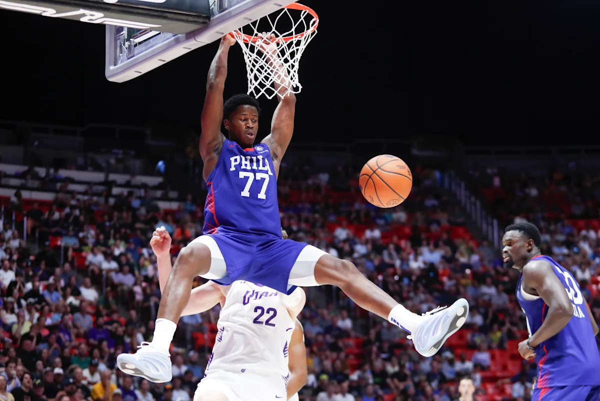 NBA Summer League: Ace Bailey posts 8 points in debut, while No. 3 pick V.J. Edgecombe drops 28 and dunk of the night