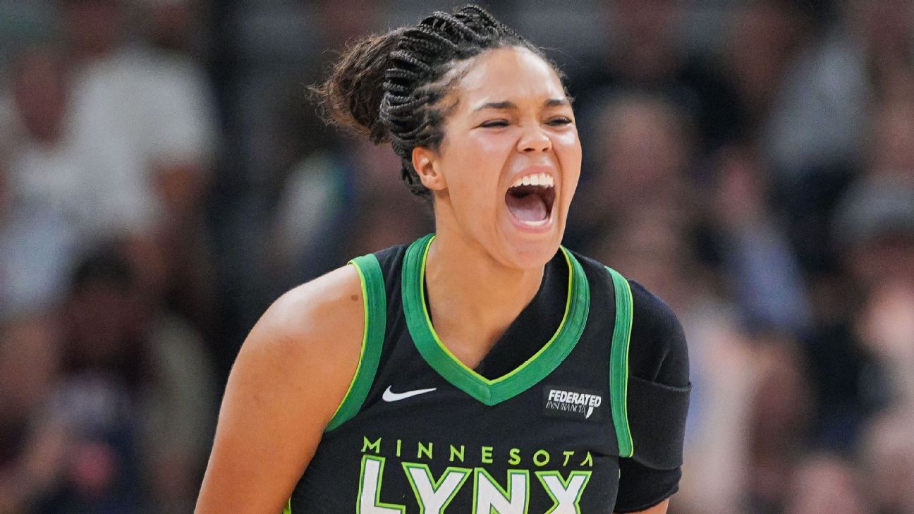 Napheesa Collier, Lynx crush Aces, win 14th straight at home