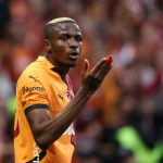 ISTANBUL, TURKEY - MAY 18: Victor Osimhen of Galatasaray celebrates after scoring his team